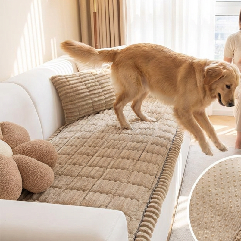 ⏳Limited-time 50% off⏰Quilted Corduroy Non-Slip Sofa Cushion🛋️
