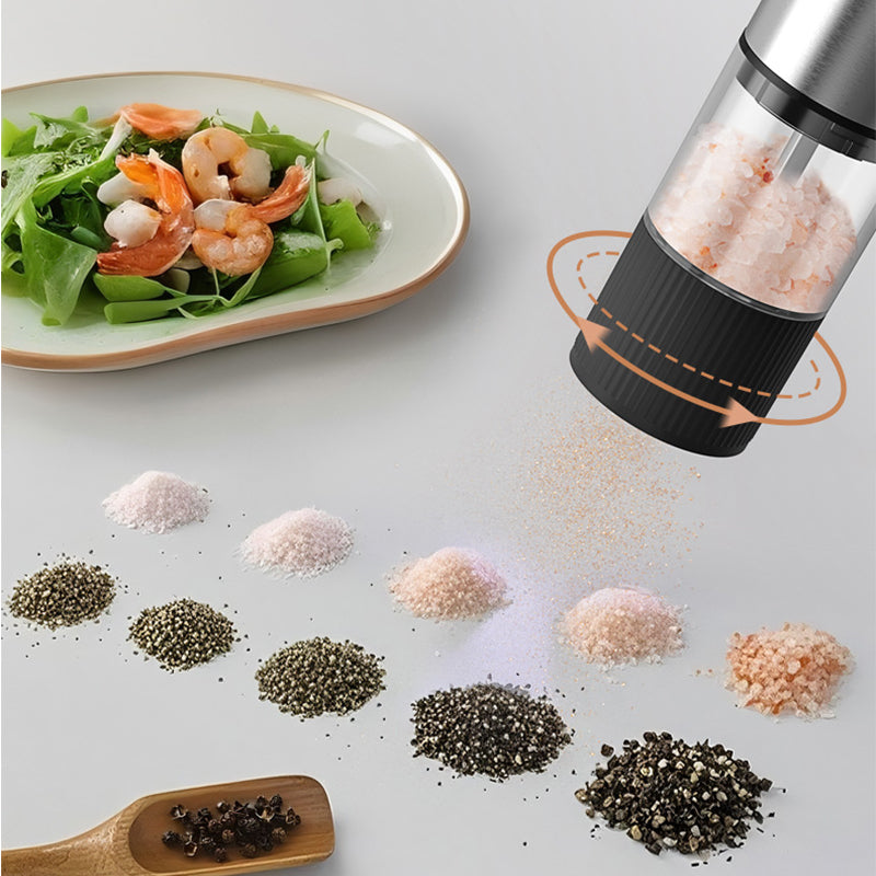 ⏳Limited-time 50% off⏰Electric Pepper & Salt Grinder Set⚡🧂