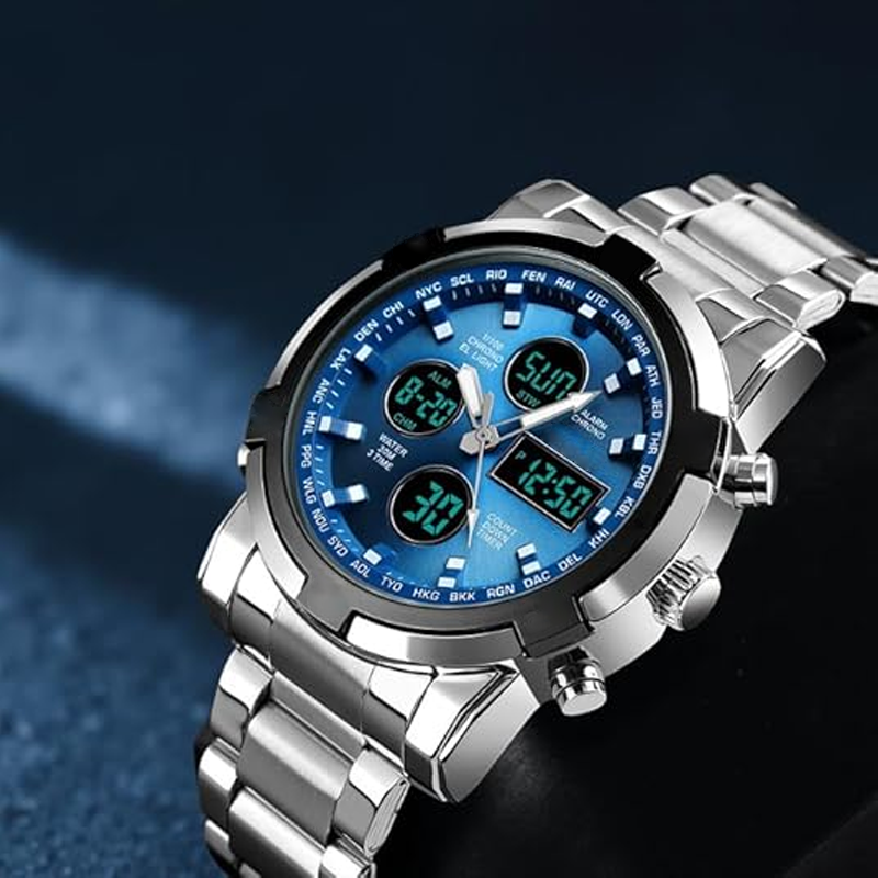 ⏳Limited-time 50% off⏰Men's Waterproof Military Analog-Digital Watches⌚