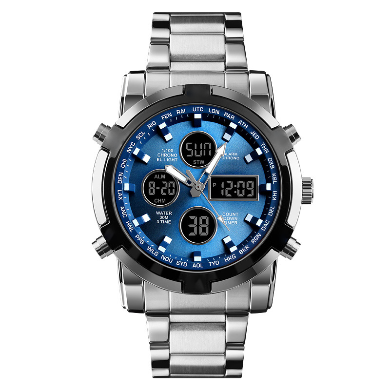 ⏳Limited-time 50% off⏰Men's Waterproof Military Analog-Digital Watches⌚