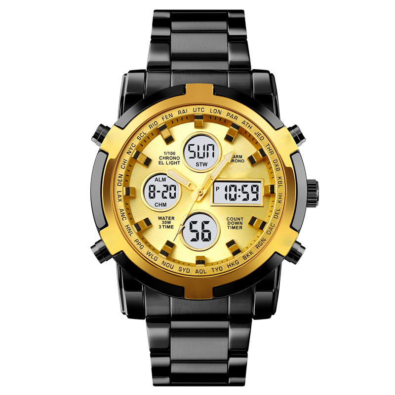 ⏳Limited-time 50% off⏰Men's Waterproof Military Analog-Digital Watches⌚