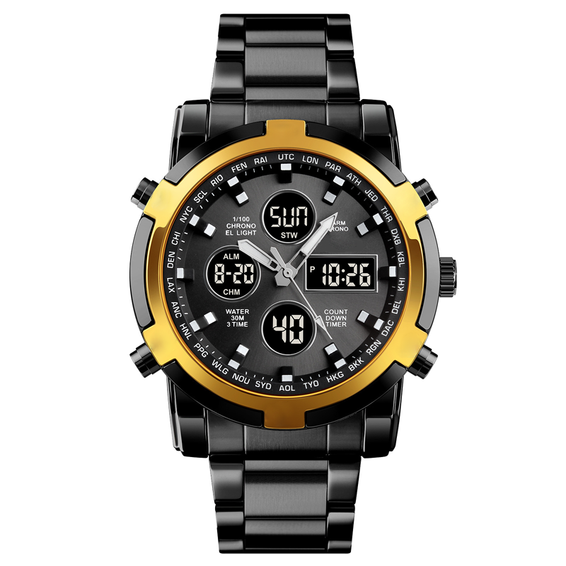 ⏳Limited-time 50% off⏰Men's Waterproof Military Analog-Digital Watches⌚