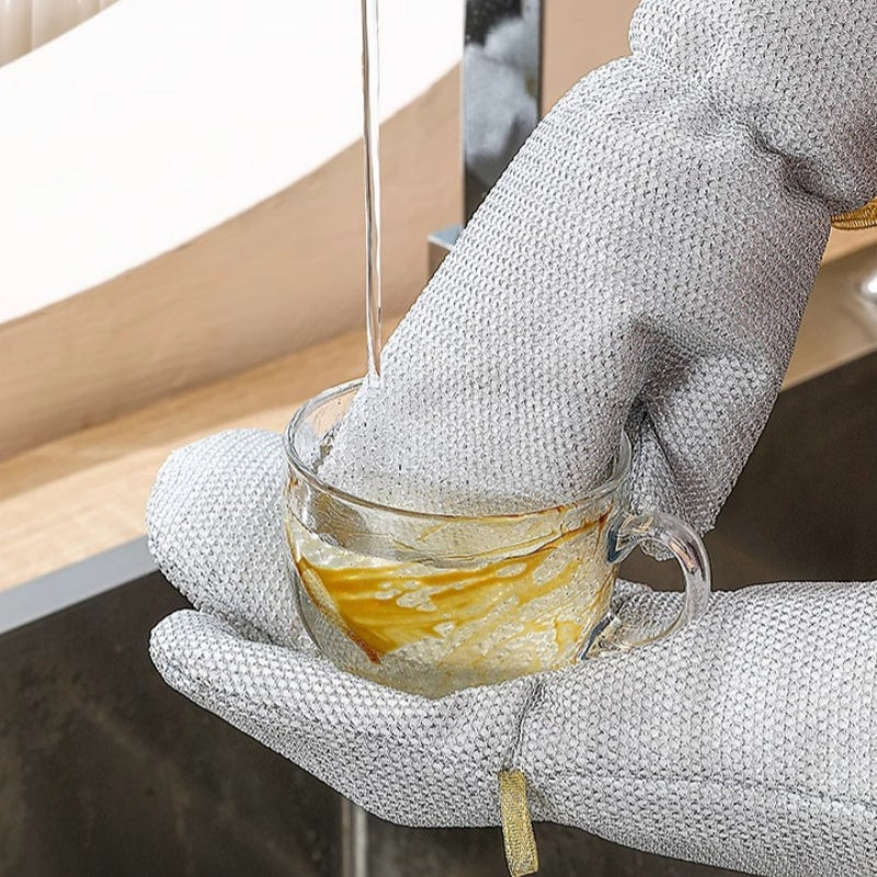 ⏳Limited-time 50% off⏰Multipurpose Non-Scratch Wire Dishwashing Gloves🧤