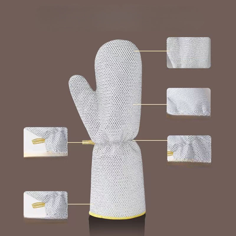 ⏳Limited-time 50% off⏰Multipurpose Non-Scratch Wire Dishwashing Gloves🧤