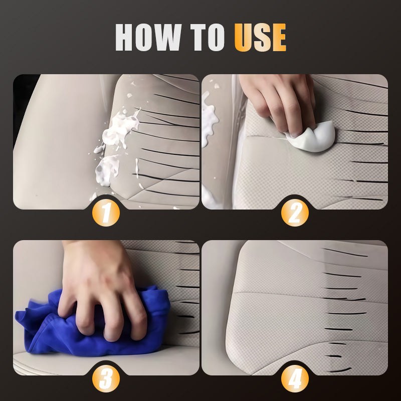 ⏳Limited-time 50% off⏰Instant Shine & Protection Car Interior Polisher🚗