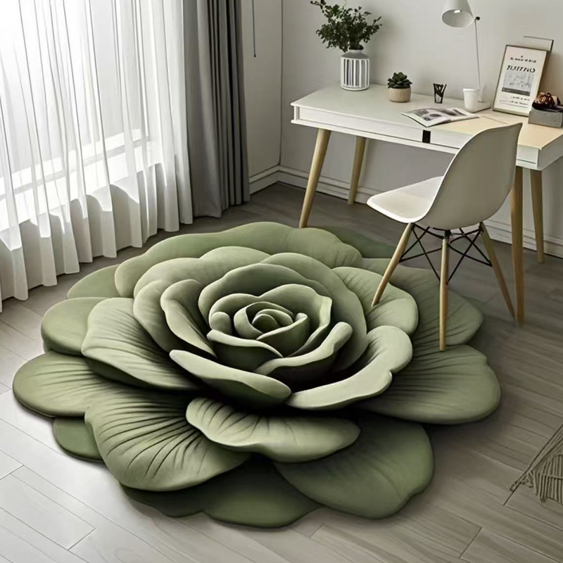 ⏳Limited-time 50% off⏰Floral Plush & Diatomaceous Earth Floor Mat🛁