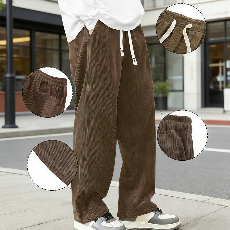 ⏳Limited-time 50% off⏰Men's Loose-Fit Drawstring Pants with Pockets👖