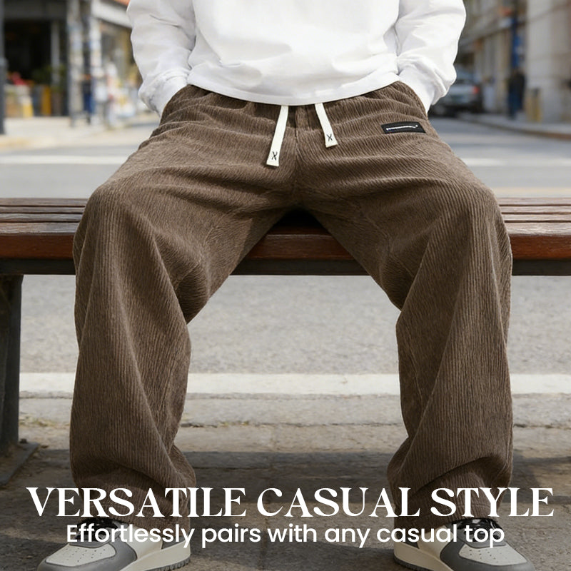 ⏳Limited-time 50% off⏰Men's Loose-Fit Drawstring Pants with Pockets👖