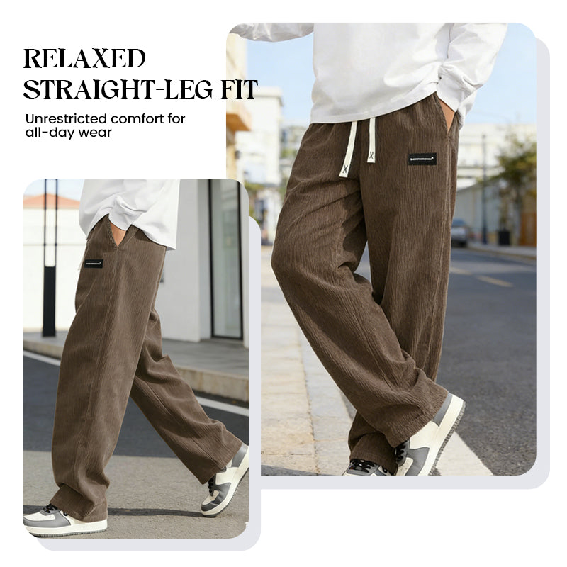 ⏳Limited-time 50% off⏰Men's Loose-Fit Drawstring Pants with Pockets👖