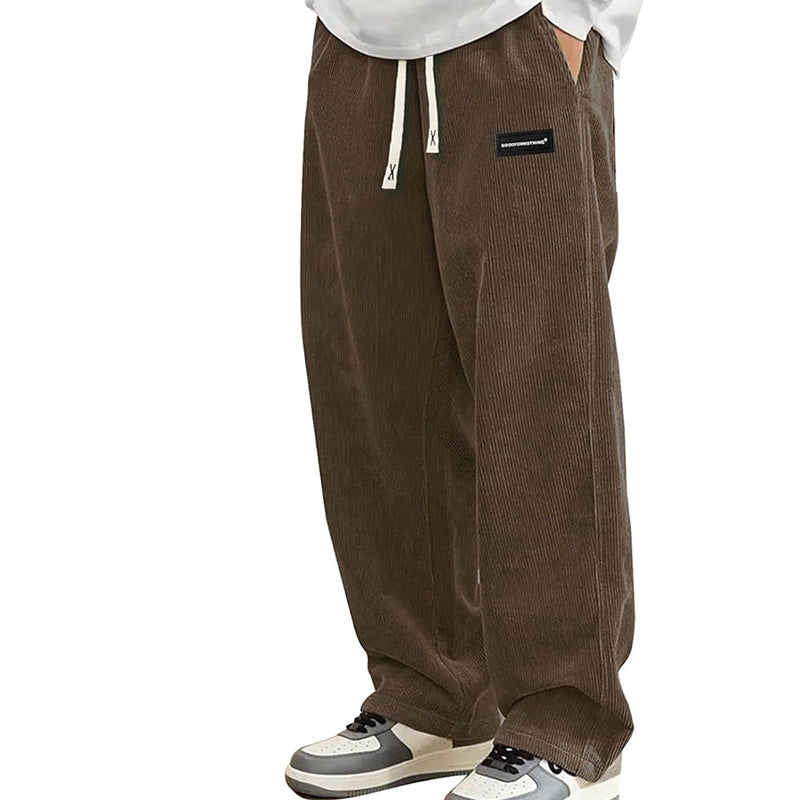 ⏳Limited-time 50% off⏰Men's Loose-Fit Drawstring Pants with Pockets👖