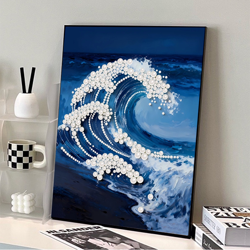 ⏳Limited-time 50% off⏰DIY 3D Plastic Pearl Painting Kit🖼️