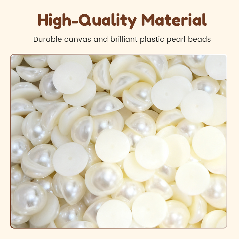 ⏳Limited-time 50% off⏰DIY 3D Plastic Pearl Painting Kit🖼️