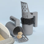 ⏳Limited-time 50% off⏰Cat Litter Scoop with Trash Can🐱💩🗑️