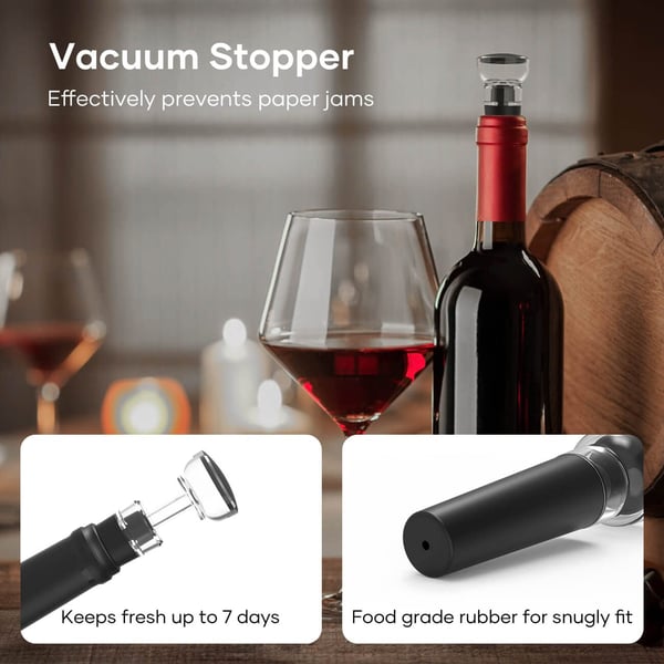 ⏳Limited-time 50% off⏰Electric Wine Opener Set - USB Rechargeable Corkscrew with 6 Accessories🍷🤹