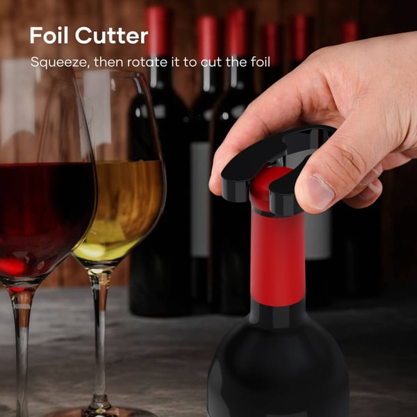 ⏳Limited-time 50% off⏰Electric Wine Opener Set - USB Rechargeable Corkscrew with 6 Accessories🍷🤹