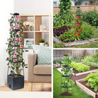 ⏳Limited-time 50% off⏰Garden Raised Bed Planter Boxes with Trellis💐