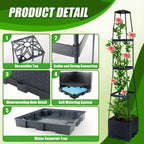 ⏳Limited-time 50% off⏰Garden Raised Bed Planter Boxes with Trellis💐