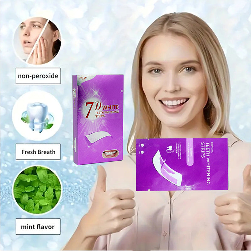 ⏳Limited-time 50% off⏰Teeth Whitening Strips✨🦷