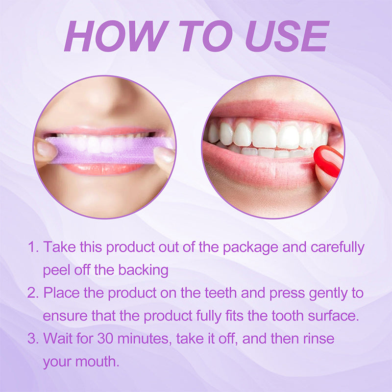 ⏳Limited-time 50% off⏰Teeth Whitening Strips✨🦷