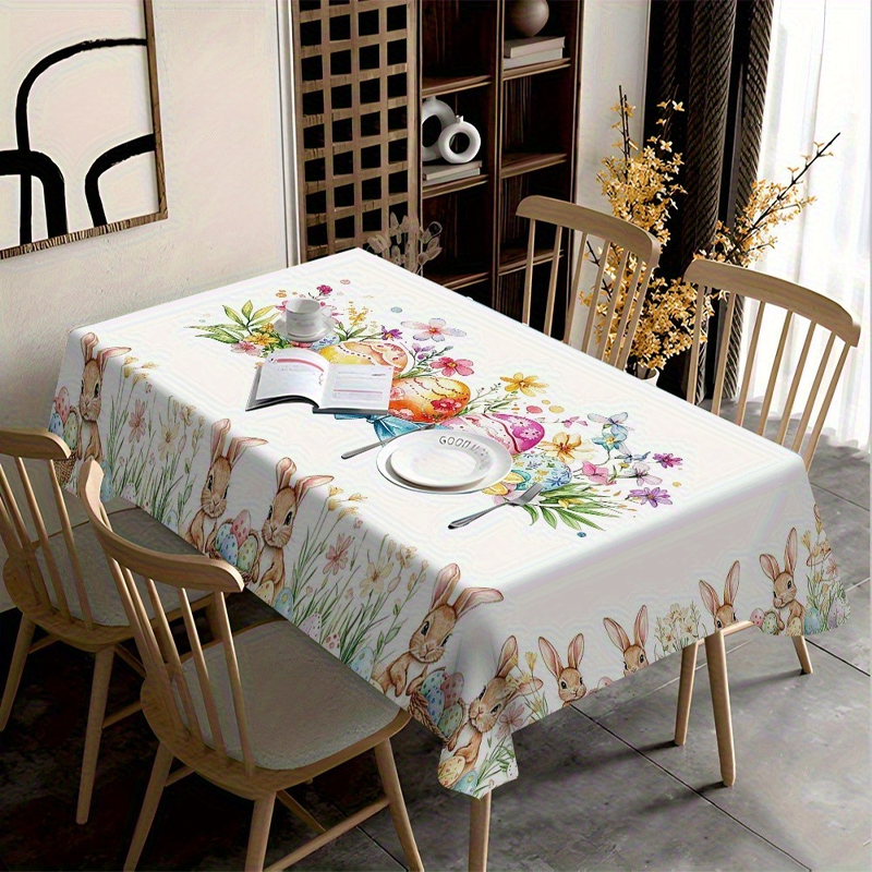 ⏳Limited-time 50% off⏰Festive Floral Print Tablecloth🏰🎑