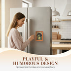 ⏳Limited-time 50% off⏰Funny & Quirky Frog Wooden Fridge Magnet🐸🪄