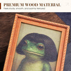 ⏳Limited-time 50% off⏰Funny & Quirky Frog Wooden Fridge Magnet🐸🪄