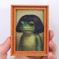 ⏳Limited-time 50% off⏰Funny & Quirky Frog Wooden Fridge Magnet🐸🪄