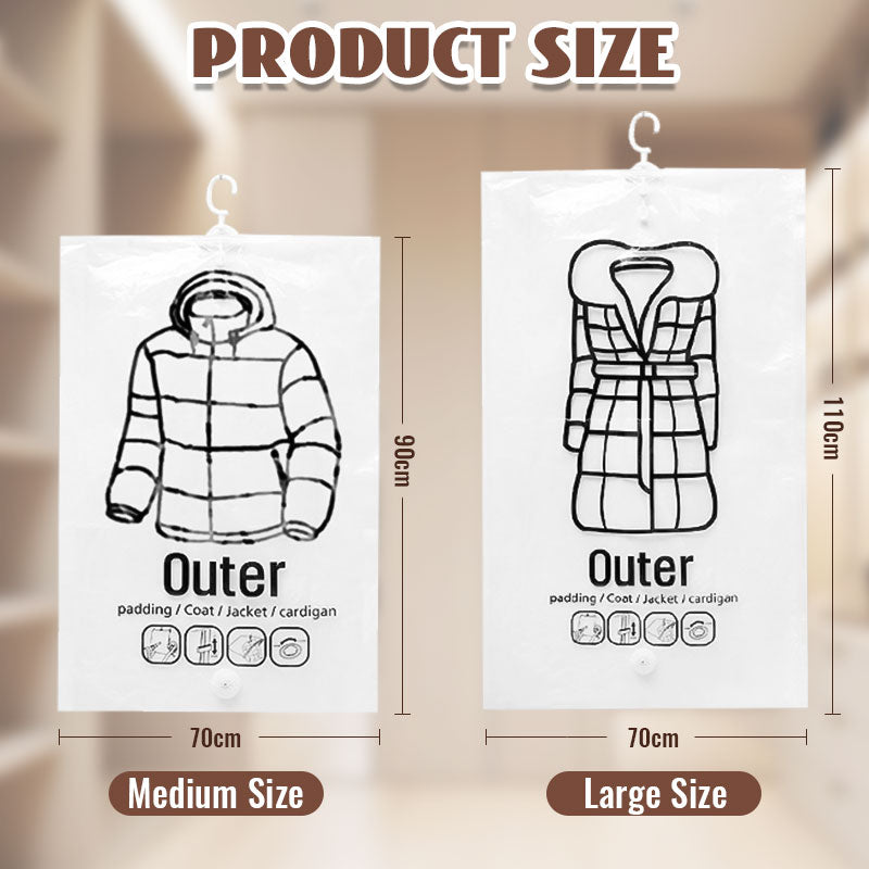 ⏳Limited-time 50% off⏰Hanging Vacuum Storage Bags🧥🪄
