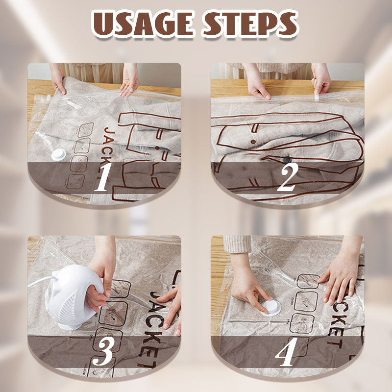 ⏳Limited-time 50% off⏰Hanging Vacuum Storage Bags🧥🪄