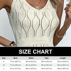 ⏳Limited-time 50% off⏰Elegant V-Neck Pointelle Knit Dress👗