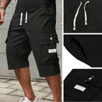 ⏳Limited-time 50% off⏰Men's Casual Drawstring Capri Cargo Pants👖
