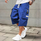 ⏳Limited-time 50% off⏰Men's Casual Drawstring Capri Cargo Pants👖