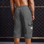 ⏳Limited-time 50% off⏰Men's Casual Drawstring Capri Cargo Pants👖