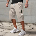 ⏳Limited-time 50% off⏰Men's Casual Drawstring Capri Cargo Pants👖