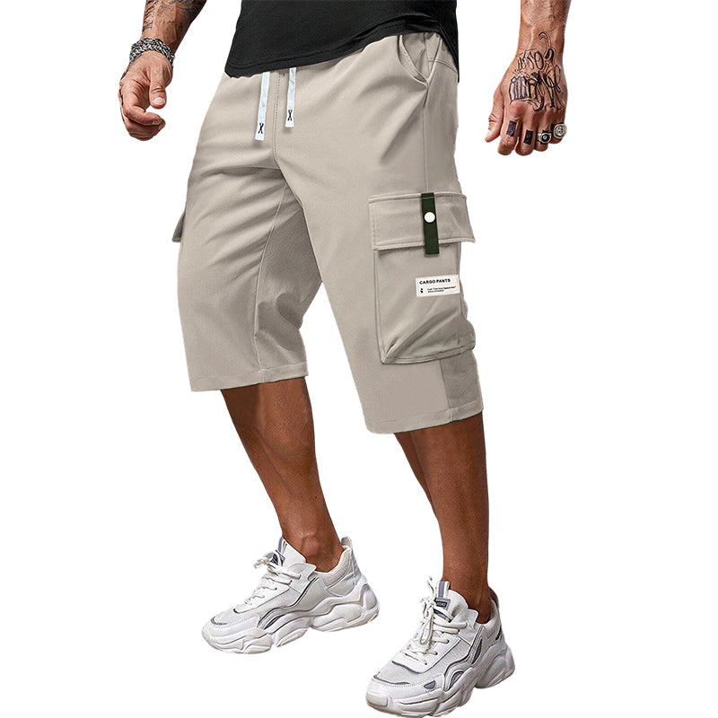 ⏳Limited-time 50% off⏰Men's Casual Drawstring Capri Cargo Pants👖