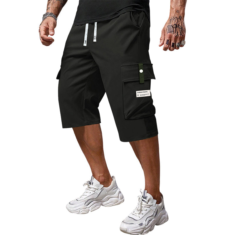 ⏳Limited-time 50% off⏰Men's Casual Drawstring Capri Cargo Pants👖