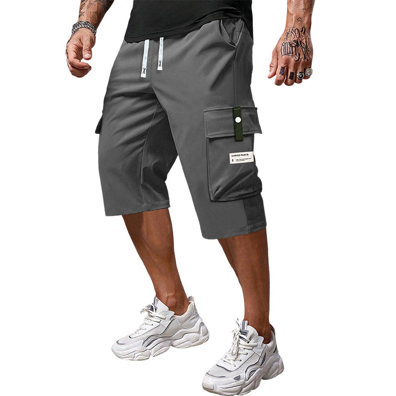 ⏳Limited-time 50% off⏰Men's Casual Drawstring Capri Cargo Pants👖