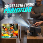 ⏳Limited-time 50% off⏰Full HD Smart Auto-Focus Projector📽️