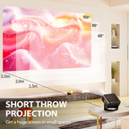 ⏳Limited-time 50% off⏰Full HD Smart Auto-Focus Projector📽️