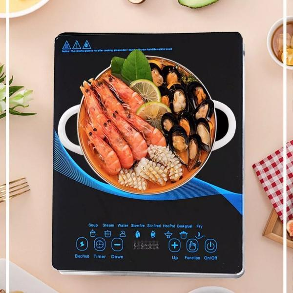 ⏳Limited-time 50% off⏰High-Power 2200W Induction Cooker⚡🍲