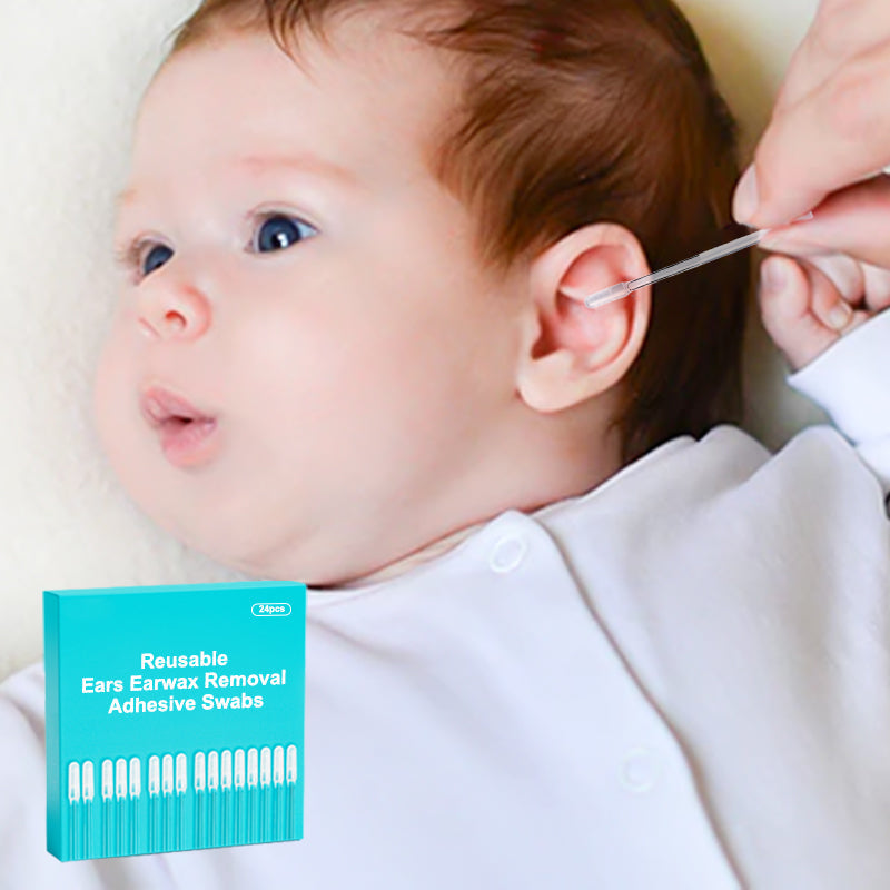 ⏳Limited-time 50% off⏰Reusable adhesive swabs for removing earwax👂
