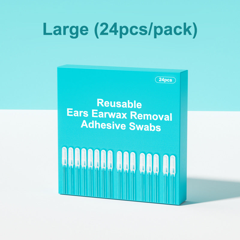 ⏳Limited-time 50% off⏰Reusable adhesive swabs for removing earwax👂