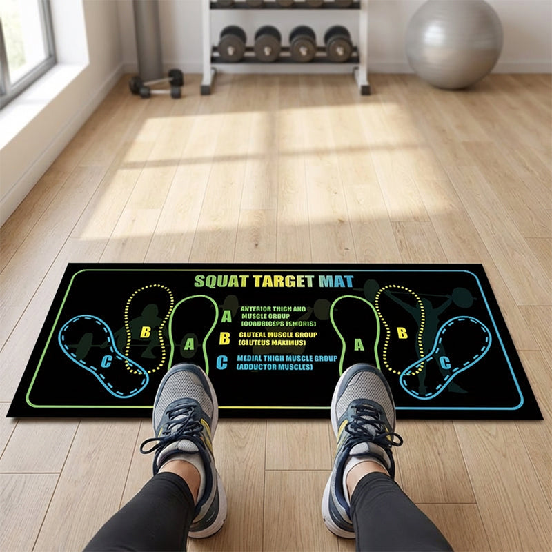 ⏳Limited-time 50% off⏰Non-Slip Diatomaceous Earth Squat Target Mat🏋️💧