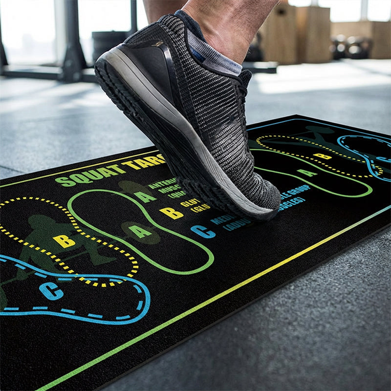 ⏳Limited-time 50% off⏰Non-Slip Diatomaceous Earth Squat Target Mat🏋️💧