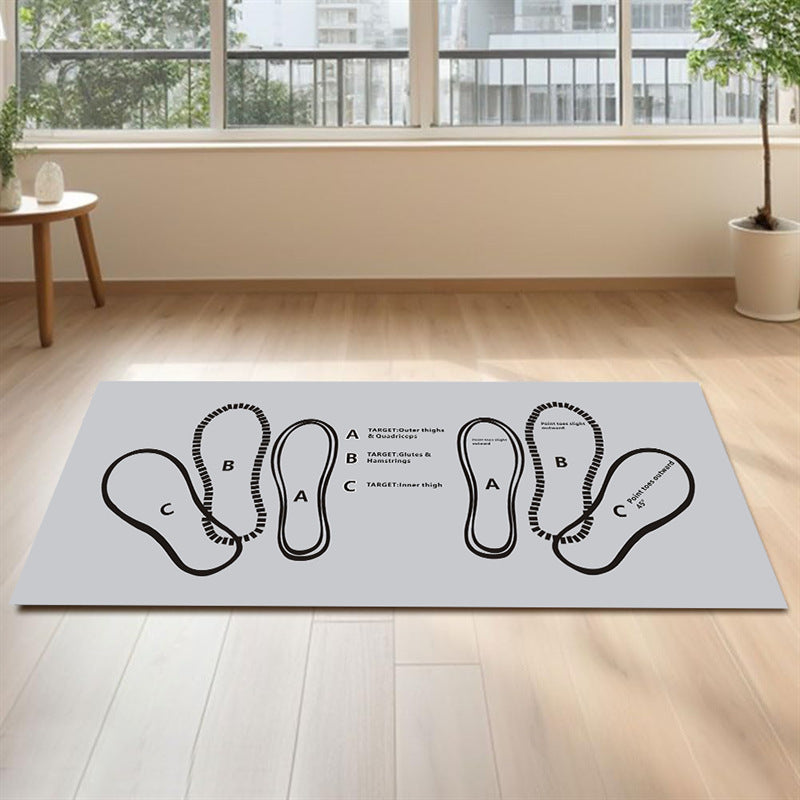 ⏳Limited-time 50% off⏰Non-Slip Diatomaceous Earth Squat Target Mat🏋️💧