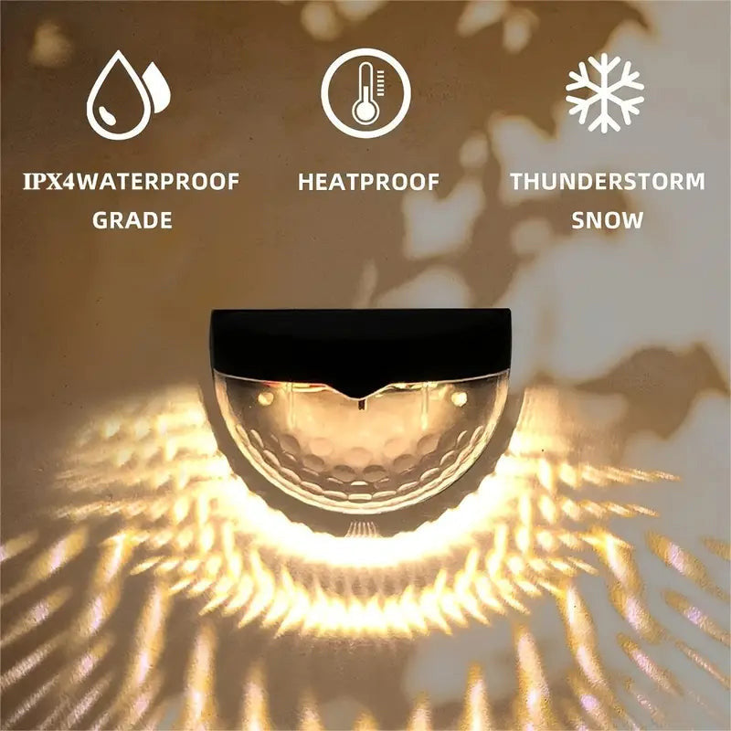 ⏳Limited-time 50% off⏰Decorative Solar Waterproof Fence Lights for Outdoor🏡💡