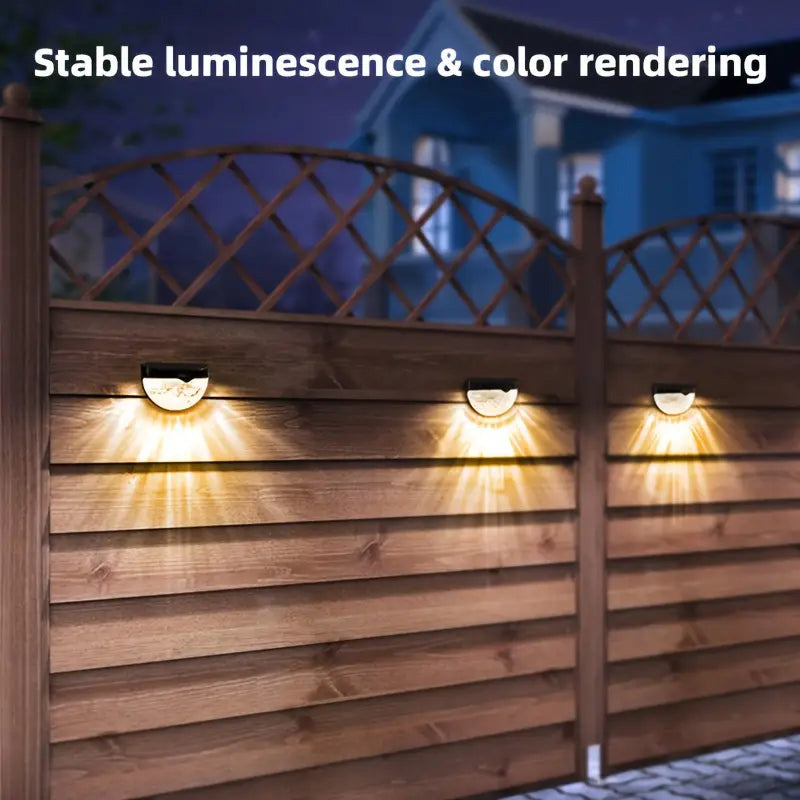 ⏳Limited-time 50% off⏰Decorative Solar Waterproof Fence Lights for Outdoor🏡💡