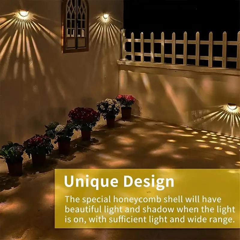 ⏳Limited-time 50% off⏰Decorative Solar Waterproof Fence Lights for Outdoor🏡💡