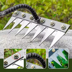 ⏳Limited-time 50% off⏰5/6/7/8 Teeth Carbon Steel Garden Weeding Rake🌱